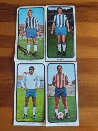 Lote cromos La Liga 73/74