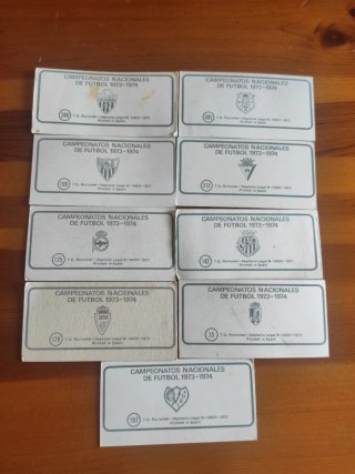 Lote cromos La Liga 73/74