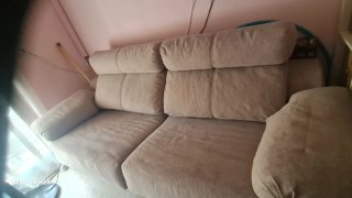 Sofá Cama Valencia Beige Tela