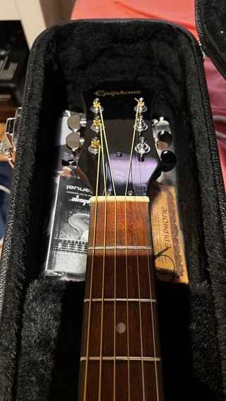 NUEVA Epiphone AJ-210 Guitarra Acústica