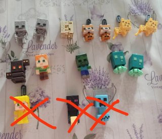 Figuras Minecraft Funko Kinder Joy