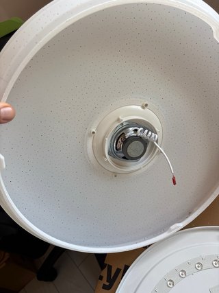 Plafón LED RGB 30W con altavoz (Leroy Merlin)