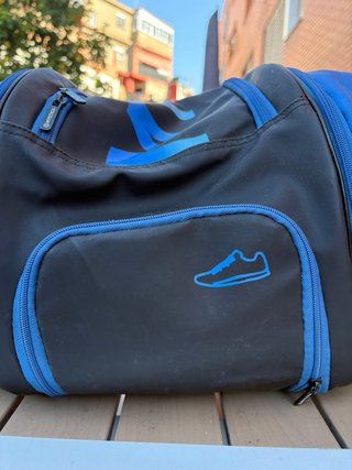 Mochila Mystica XXL Negra y Azul
