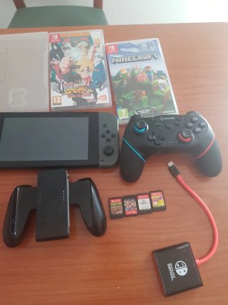 Nintendo Switch Gris con Accesorios