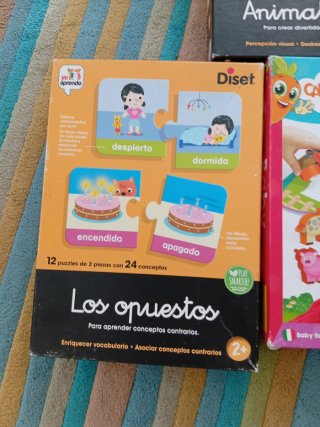 Lote 3 juegos educativos infantiles