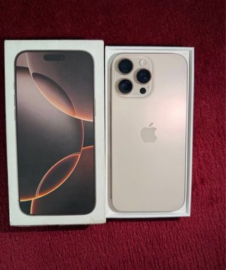 iPhone 16 Pro Max Dorado 256GB