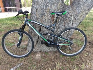 BICICLETA MONTAÑA DOBLE SUSPENSIÓN INDUR 26DSY