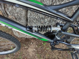 BICICLETA MONTAÑA DOBLE SUSPENSIÓN INDUR 26DSY