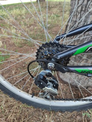 BICICLETA MONTAÑA DOBLE SUSPENSIÓN INDUR 26DSY