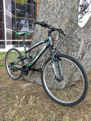 BICICLETA MONTAÑA DOBLE SUSPENSIÓN INDUR 26DSY