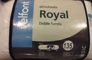 Almohada 135 cm Velfont Royal  Doble Funda