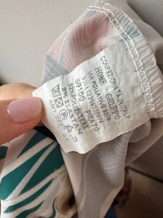 Vestito lungo fantasia floreale
