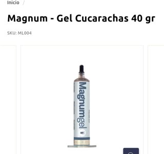 Gel Magnum Cucarachas 1x40gr