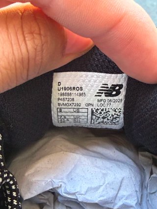 New Balance 1906r Nero/Argento
