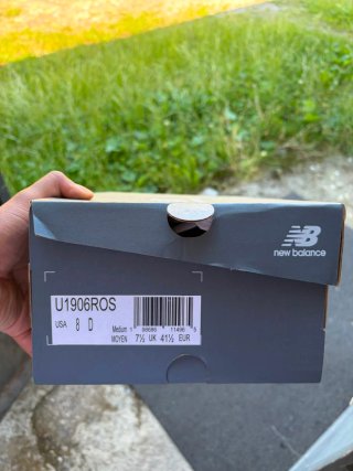 New Balance 1906r Nero/Argento