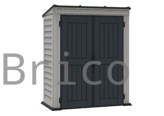 Caseta PVC Yardmate Pent Plus 91x170x202 cm - Duramax