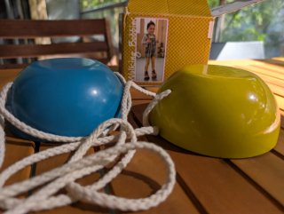 Zancos de madera Walking Bobbins
