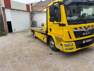 Grua portacoches man tgl 12 250
