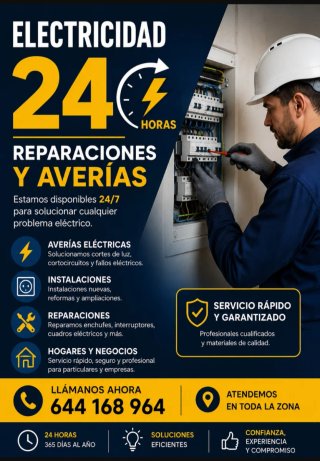 Instalaciones electricas 24h
