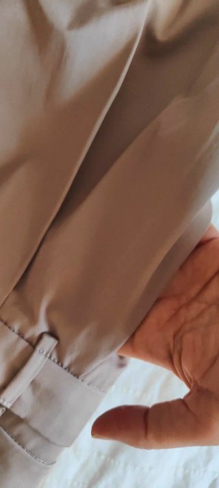 Pantalón Palazzo Zara Beige Talla M