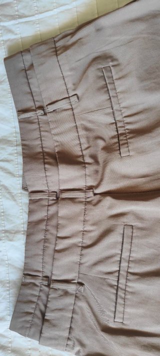 Pantalón Palazzo Zara Beige Talla M