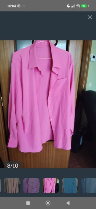 Blusa rosa preciosa