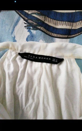 Canotta Zara Woman bianca
