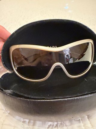 Gafas de sol mujer beige y marrón