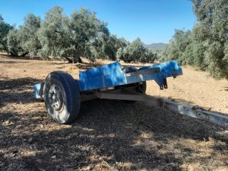 Batea agrícola tractor de cadenas