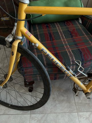 Bicicleta Peugeot Amarilla