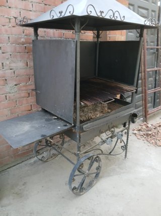 Barbacoa de forja