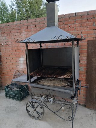 Barbacoa de forja