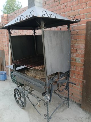Barbacoa de forja