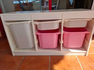 Mueble organizador juguetes Ikea