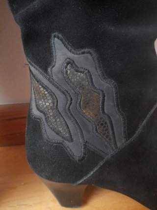 Botas camperas negras