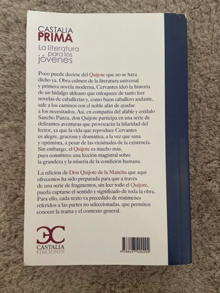 Don Quijote de la Mancha selección de textos