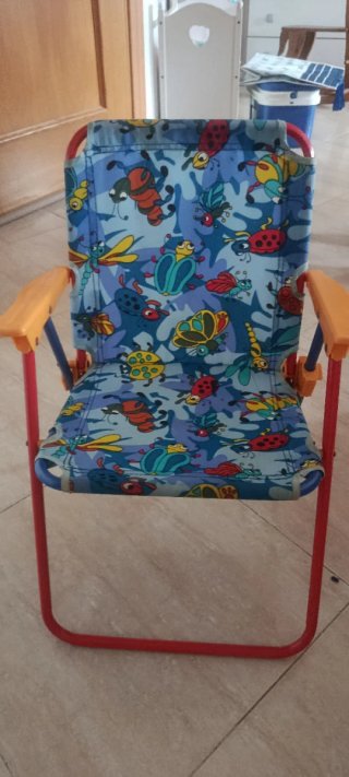 Silla infantil playa niños, plegable