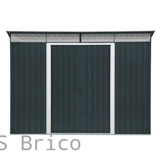 Caseta Metálica Top Shed Pent Roof Antracita 173x263x201 cm - Duramax