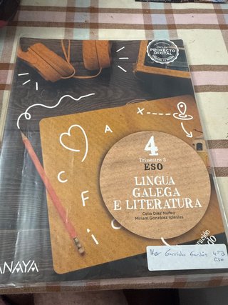 Libros de texto 4eso