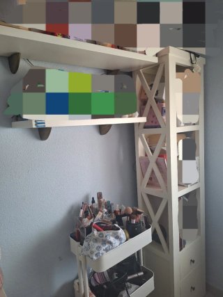 Dormitorio juvenil madera pino blanco