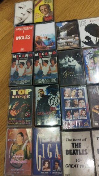 Lote de 20 Cintas Cassette Variadas