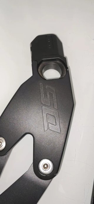 Guardabarros Trasero Moto Negro