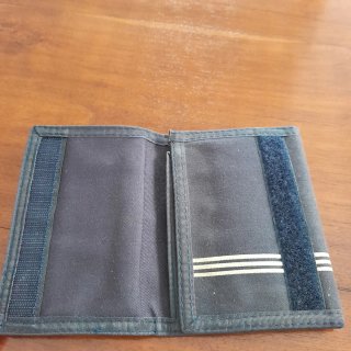 Cartera Blanc Bleu Marine náutica