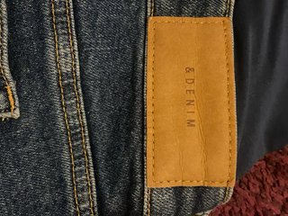 Pantalón vaquero premamá azul