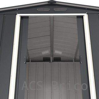 Caseta Metálica Eco Calpe 233x262x191 cm - Duramax