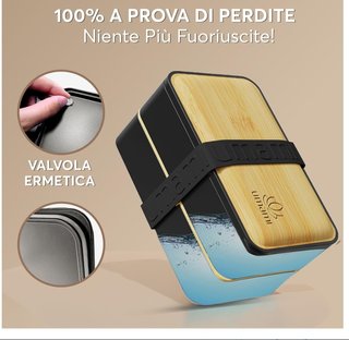 Porta Pranzo Lunch Box Ermetico Umami