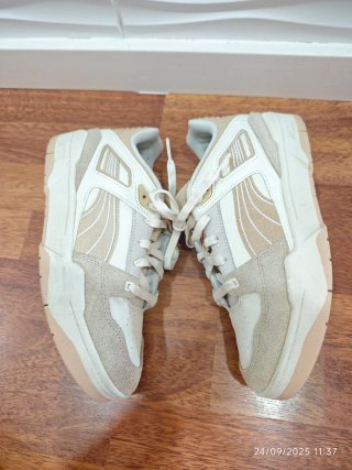 Puma Slipstream Talla 42 Beige/Blanco