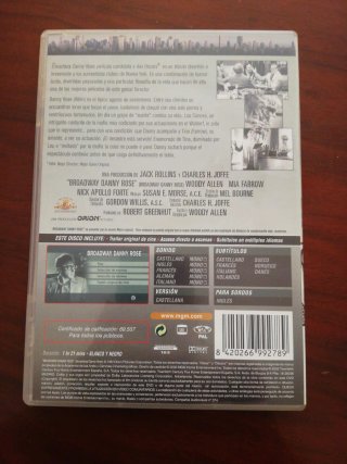 DVD Broadway Danny Rose