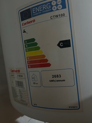 Termo eléctrico Corbero