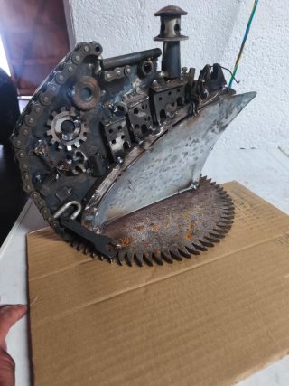 Arte en metal hecho a mano